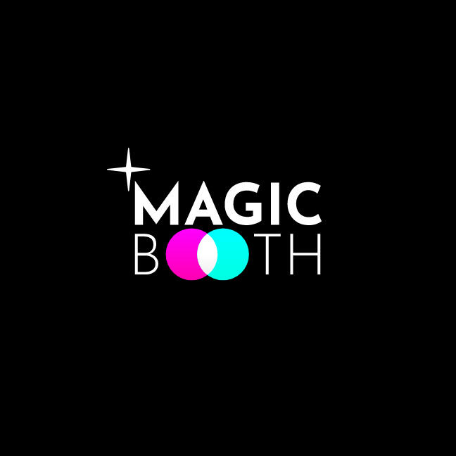 A logo for the event entertainment company Magicbooth.